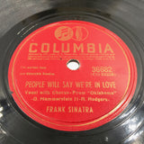 10382 - M - Record 78 RPM - Frank Sinatra - Columbia - Circa 1950's - Box 23