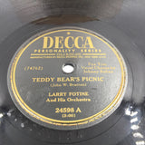 10390 - M - Record 78 RPM - Larry Fotine and His Orchestra - Decca Records - Box 23