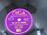 10393 - M -  Record 78 RPM - Gene Autry - Okeh Records - 06274 - Box 23