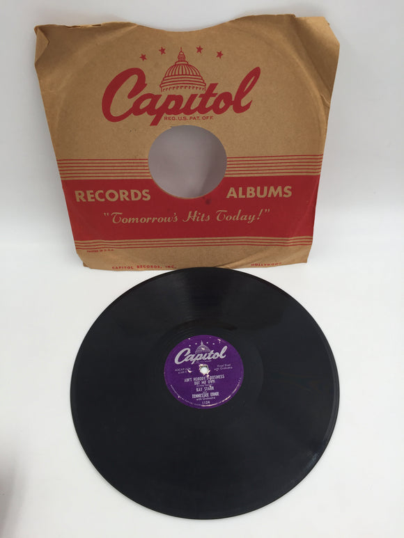 10407 - M - Record 78 RPM - Kay Starr and Tennessee Ernie with Orchestra - Capitol Records - 1124 -  Box 23