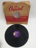 10407 - M - Record 78 RPM - Kay Starr and Tennessee Ernie with Orchestra - Capitol Records - 1124 -  Box 23