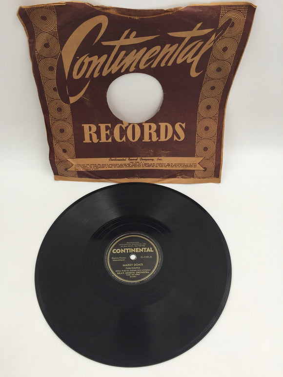 10415 - M - Record 78 RPM - Sula's Musette Orchestra - Continental Records - C-1411 - Box 23