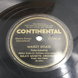10415 - M - Record 78 RPM - Sula's Musette Orchestra - Continental Records - C-1411 - Box 23