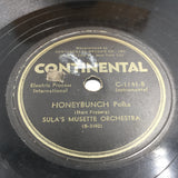 10415 - M - Record 78 RPM - Sula's Musette Orchestra - Continental Records - C-1411 - Box 23
