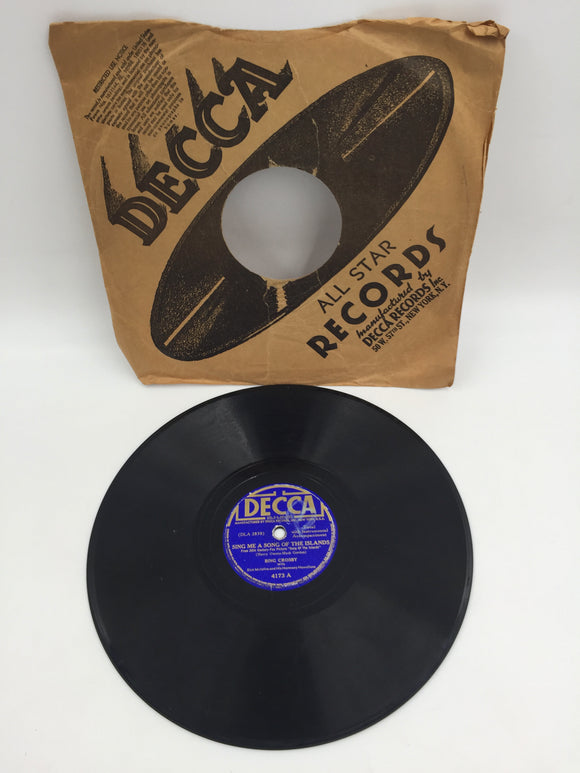 10420 - M - Record 78 RPM - Bing Crosby - Decca Records - DLA 2830 - Box 23