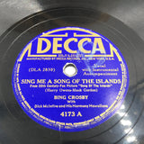 10420 - M - Record 78 RPM - Bing Crosby - Decca Records - DLA 2830 - Box 23