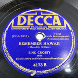 10420 - M - Record 78 RPM - Bing Crosby - Decca Records - DLA 2830 - Box 23