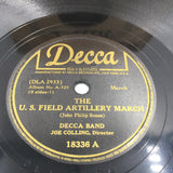 10421 - M - Record 78 RPM - The Decca Band - Decca Records - DLA 2933 - Box 23