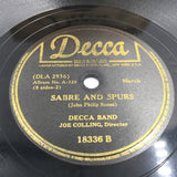 10421 - M - Record 78 RPM - The Decca Band - Decca Records - DLA 2933 - Box 23