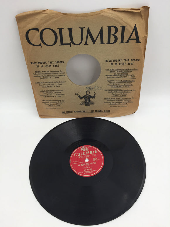 10425 - M - Record 78 RPM - Guy Mitchell Orchestra & Chorus - Columbia - 39067 - Box 23