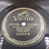 10427 - M - Record 78 RPM - Trinity Choir - RCA Victor - 20246 - Box 23