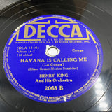 10428 - M -  Record 78 RPM - Henry King and his Orchestra - Decca Records - DLA1331 - Box 23