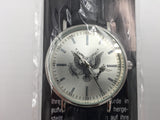 10438 - AP - Wrist Watch - U.S. Eagle Emblem Face - Silver Color - Black Band - New - Box 34