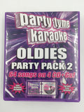 10517 - M - CD-CDG - Party Tyme Karaoke - Party 2 Pack - 4 CD with 64 Songs - Box 41