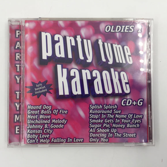 10518 - M - CD-CDG - Party Tyme Karaoke - Oldies #1 - Single Disk - Box 41