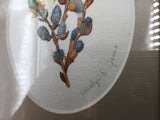 10567 - A - Original Signed Water Color - "Blooming Buds" by Carolyn D. Janes