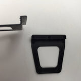 10604 - AS - Screen Pulls - Set of 2 - Black Plastic - Vinyl - Durable - Box 8