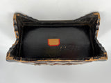 10630 - AN - Antique Chinese Jewelry Box Cabinet - Very Old - Handcrafted and Hand painted - Box 34