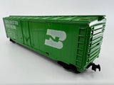 10743 - T - HO Scale - Tyco - BN 100024 - Box Car - Burlington Northern - Box 9A