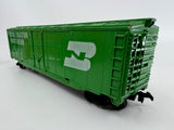 10743 - T - HO Scale - Tyco - BN 100024 - Box Car - Burlington Northern - Box 9A