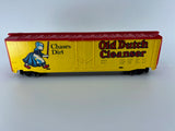 10748 - T - HO Scale - Tyco Train Set - 70's Era - Tracks - Transformer - Engine & 6 Train Cars - Box 9B