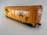 10748 - T - HO Scale - Tyco Train Set - 70's Era - Tracks - Transformer - Engine & 6 Train Cars - Box 9B