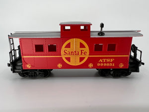 10774 - T - HO Gauge / Scale - Caboose Train Car - Santa Fe - ATSF 999851 - Excellent Used Condition - Box 9A