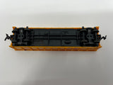 10777 - T - HO Scale - Union Pacific - Matua Gondolas - X-159 - Yellow with Red Graphics - 6 1/2" x 1 1/2" x 1 1/8" - Box 9A