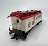 10780 - T - HO Gauge / Scale - Tyco Passenger Train Car - "Spirit of America" - Red White & Blue - EC - Box 9A