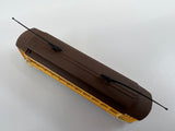 10789 - T - N Gauge / Scale - Bachmann - Yellow Brill Trolley Cable Car 36 - Motor Runs Strong - Lights Up - EC - Box 9