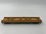 10815 - T - HO Gauge / Scale - Mantua - Great Northern 42953 - Flat Car 1-with Load Frame - 1-Without - 7 5/8" x 1 1/2" x 1 1/8" - Box 9