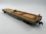 10817 - T - HO Gauge / Scale - Mantua - ATSF Flat Car - 90806 - 7 1/2" x 1 1/2" x 1 1/2" -Box 9