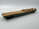 10817 - T - HO Gauge / Scale - Mantua - ATSF Flat Car - 90806 - 7 1/2" x 1 1/2" x 1 1/2" -Box 9