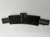 10824 - T - HO Gauge / Scale - 9 1/2" Curved Power Track - Terminal Track # 25671 - Box 9