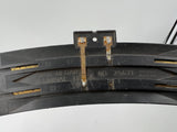 10824 - T - HO Gauge / Scale - 9 1/2" Curved Power Track - Terminal Track # 25671 - Box 9