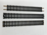 10825 - T - HO Gauge / Scale - 9" Straight Track - Lot of 3 Sections - Box 9