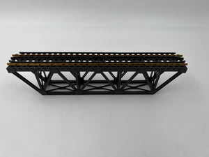 10842 - T - HO Gauge / Scale - Deck Truss Bridge - 9" x 1-3/8" x 2-3/8" - GC - Box 16