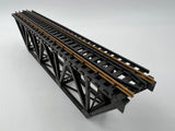 10842 - T - HO Gauge / Scale - Deck Truss Bridge - 9" x 1-3/8" x 2-3/8" - GC - Box 16