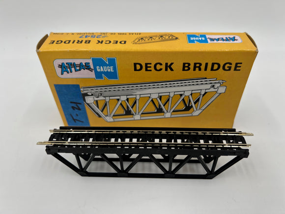 10848 - T - N-Gauge - Atlas Deck Truss Bridge - Code 80 - 5 1/4