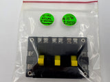 10850 - T - N or HO Scale - Atlas 3-Switch Connector - 3" x 2" - Box 9