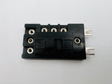 10852 - T - N-HO Scale - 1-Switch Connector - 1" x 2" - Box 9
