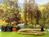 10867 - T - N-Gauge / Scale - Forestry Workers #33360 - Noch - New in Package - BOX 9