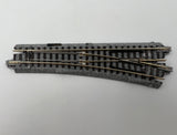 10882 - T - N-Gauge / Scale - Kato Unitrack 5" Manual Right Hand Turnout - EP 481-15R - VGC - Box 9