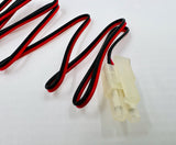 10904 - T - N/HO Gauge / Scale - Kato - 24-84TC Turn Out Cable - Red & Black Wire with Plug-in Connections - Box 9