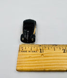 10910 - T - N-Gauge / Scale Busch Volkswagon Convertible Scale Model Car - VW Logo - Black with Mustard Yellow -Box 34