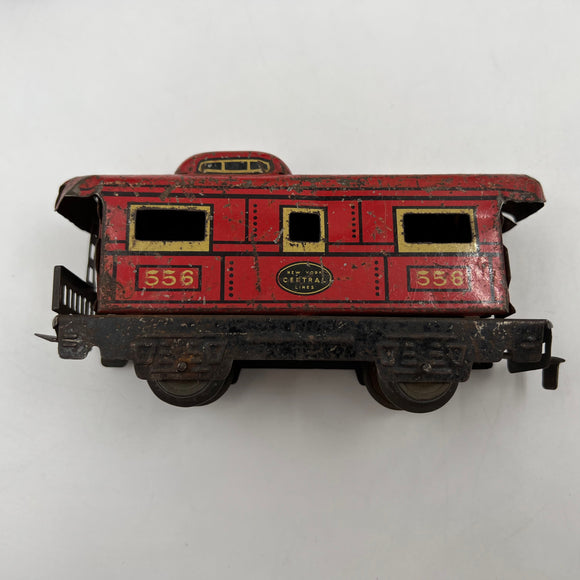 10931 - T - O-Gauge / Scale Vintage Marx Caboose #556 - 6