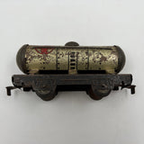 10932 - T - O-Gauge / Scale Vintage 1930's Marx Santa Fe Middle State Oil - Tanker Car #553 - Box 43