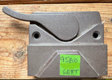 9580 - AS - Vintage Truth Hardware EntryGard left hand casement sash lock in the color bronze - Box 2