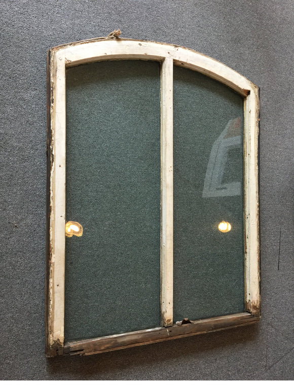 259D - AS - Arch Window - Top Sash Vintage - 33 1/4