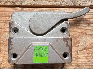 9580 - AS - Vintage Truth Hardware EntryGard left hand casement sash lock in the color bronze - Box 2